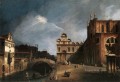 サンティ・ジョヴァンニ・エ・パオロとスクオラ・ディ・サン・マルコ 1726 カナレット ヴェネツィア